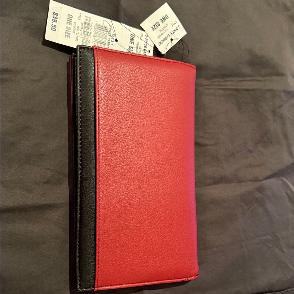 INC International Concepts Black and Red Wallet